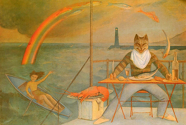 『地中海の猫』バルチュス1949