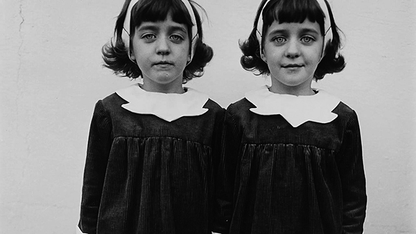 『Identical Twins, Roselle, New Jersey, 1967』Diane Abrus
